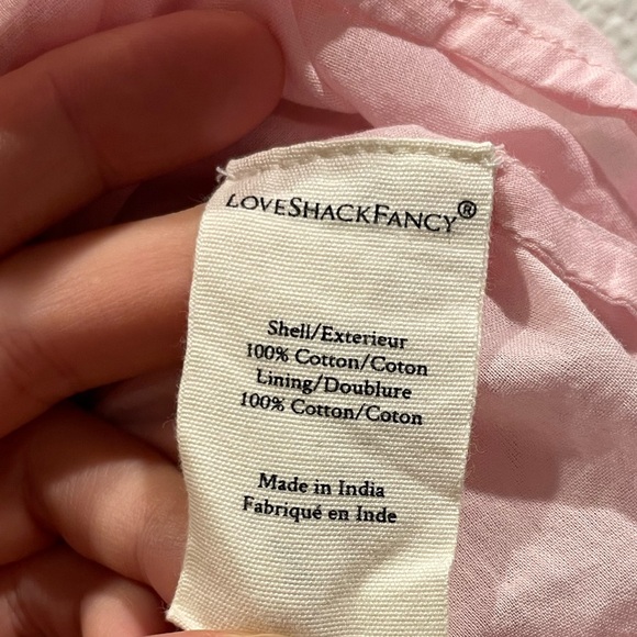 LoveShackFancy Rena Floral Lace Mini Dress - Picture 12 of 12